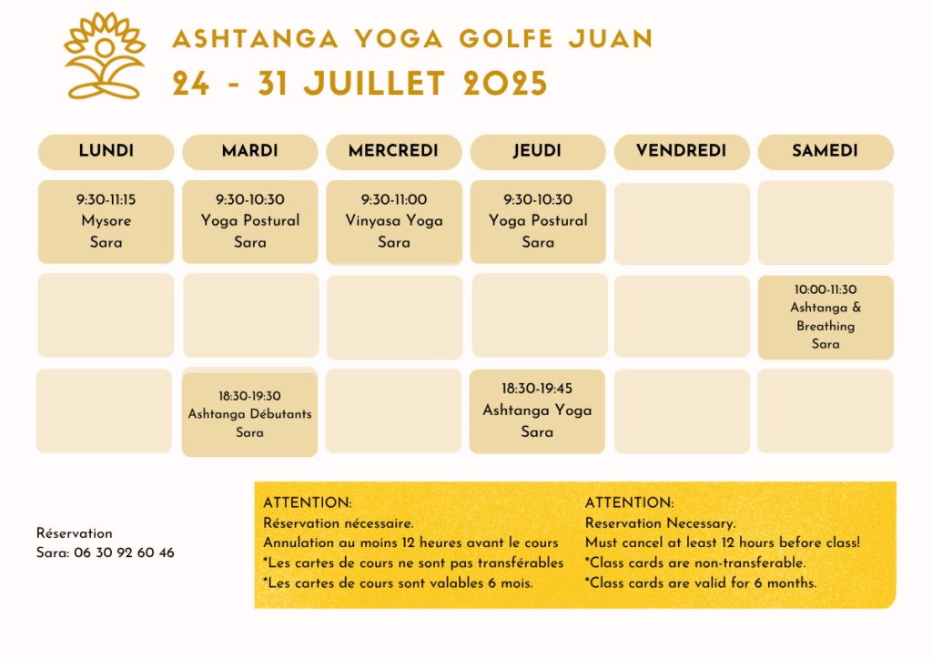 2025_Golfe Juan Planning 24-31 juillet